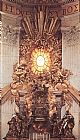 The Throne of Saint Peter by Gian Lorenzo Bernini